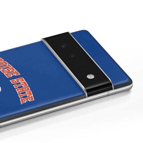 Boise State University Collegiate Text Google Pixel 6 Pro Skin